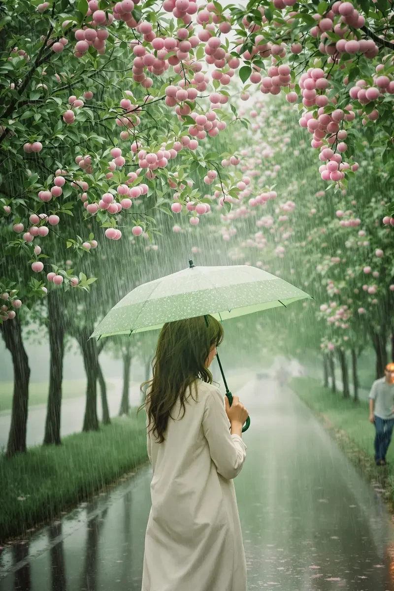 梅子黄时雨 电影海报 - 福利姬